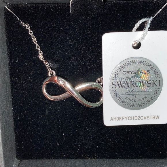 Swarovski Infinity Necklace - Picture 3 of 3
